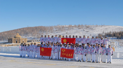 呼倫貝爾技師學院 學生志愿者完滿完成呼倫貝爾第二屆冰雪文化運動旅游季暨